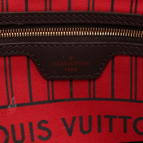 Louis Vuitton Damier Ebene Neverfull MM Tote