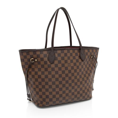 Louis Vuitton Damier Ebene Neverfull MM Tote