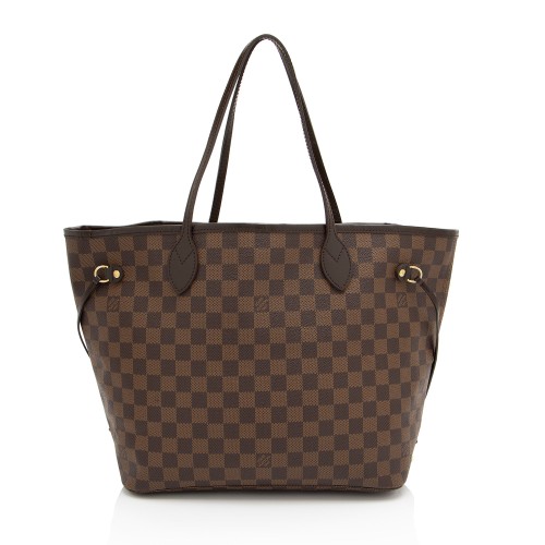 Louis Vuitton Damier Ebene Neverfull MM Tote