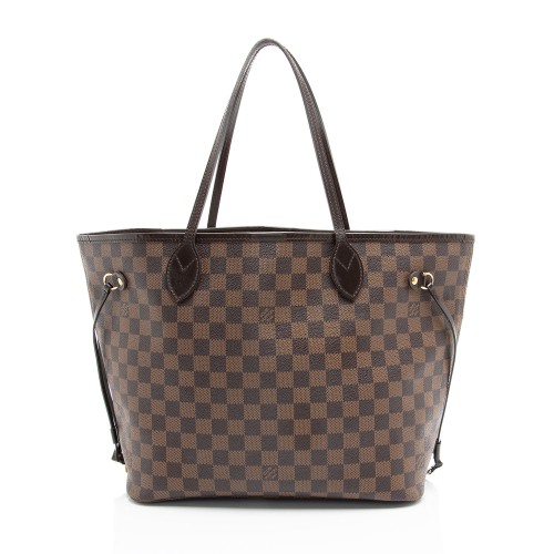 Louis Vuitton Damier Ebene Neverfull MM Tote