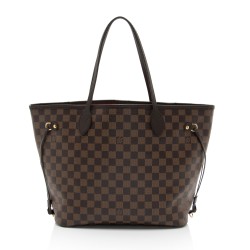 Louis Vuitton Damier Ebene Neverfull MM Tote