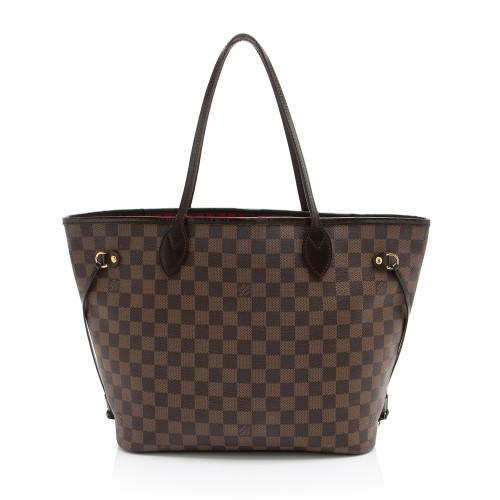 Louis Vuitton Damier Ebene Neverfull MM Tote