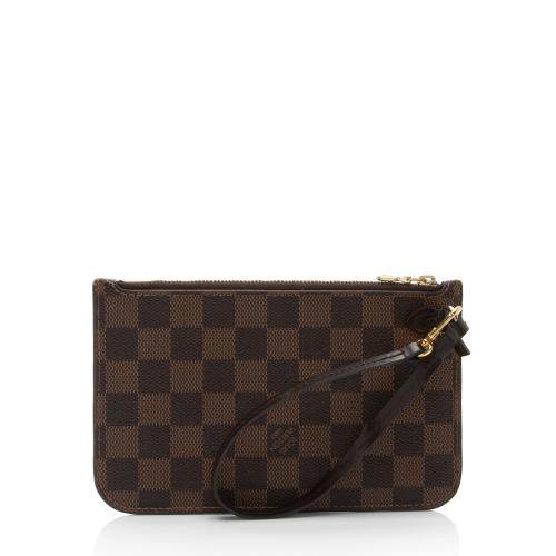 Louis Vuitton Damier Ebene Neverfull PM Pochette