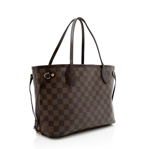 Louis Vuitton Damier Ebene Neverfull PM Tote