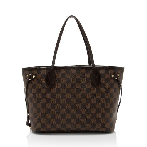 Louis Vuitton Damier Ebene Neverfull PM Tote