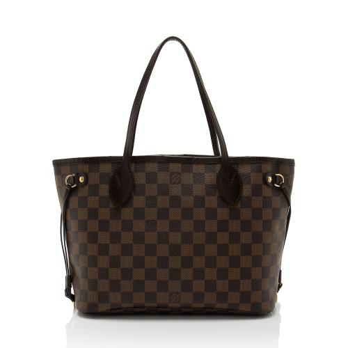 Louis Vuitton Damier Ebene Neverfull PM Tote