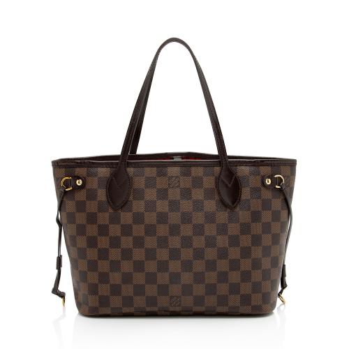 Louis Vuitton Damier Ebene Neverfull PM Tote