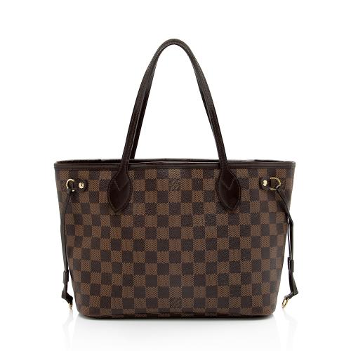 Louis Vuitton Damier Ebene Neverfull PM Tote