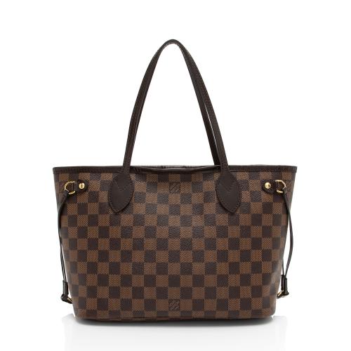 Louis Vuitton Damier Ebene Neverfull PM Tote