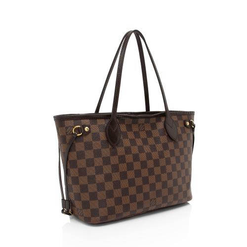 Louis Vuitton Damier Ebene Neverfull PM Tote