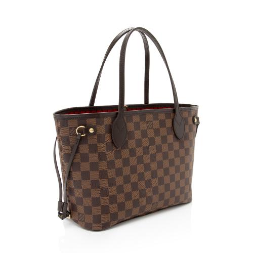 Louis Vuitton Damier Ebene Neverfull PM Tote