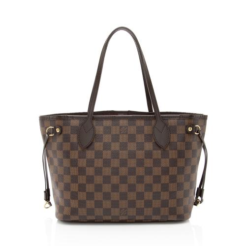 Louis Vuitton Damier Ebene Neverfull PM Tote