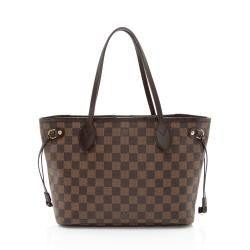 Louis Vuitton Damier Ebene Neverfull PM Tote