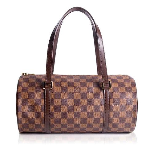 Louis Vuitton Damier Ebene Papillon 30 Satchel Handbag