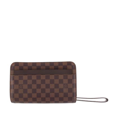 Louis Vuitton Damier Ebene Pochette Saint Louis