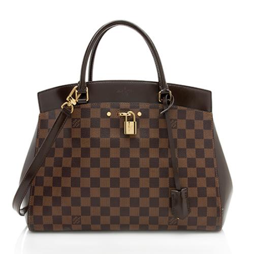 Louis Vuitton Damier Ebene Rivoli MM Satchel