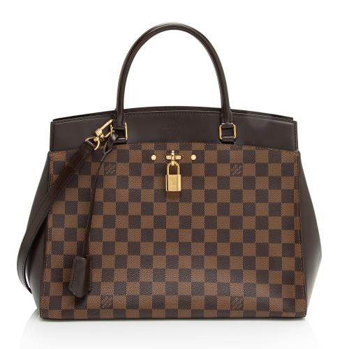 Louis Vuitton Damier Ebene Rivoli MM Satchel