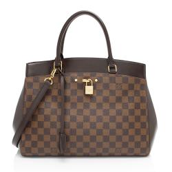 Louis Vuitton Damier Ebene Rivoli MM Satchel