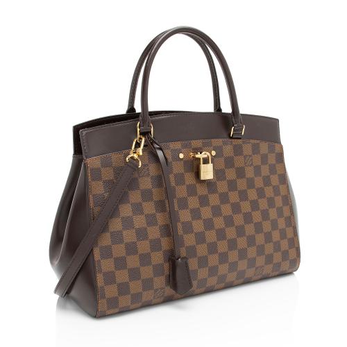 Louis Vuitton Damier Ebene Rivoli MM Satchel