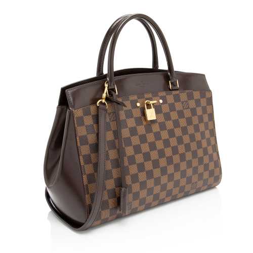 Louis Vuitton Damier Ebene Rivoli MM Satchel