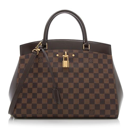 Louis Vuitton Damier Ebene Rivoli MM Satchel