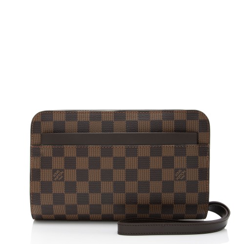 Louis Vuitton Damier Ebene Saint Louis Clutch