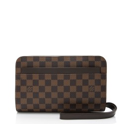 Louis Vuitton Damier Ebene Saint Louis Clutch