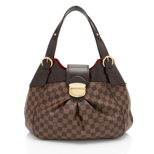 Louis Vuitton Damier Ebene Sistina GM Shoulder Bag