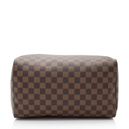 Louis Vuitton Damier Ebene Speedy 30 Satchel