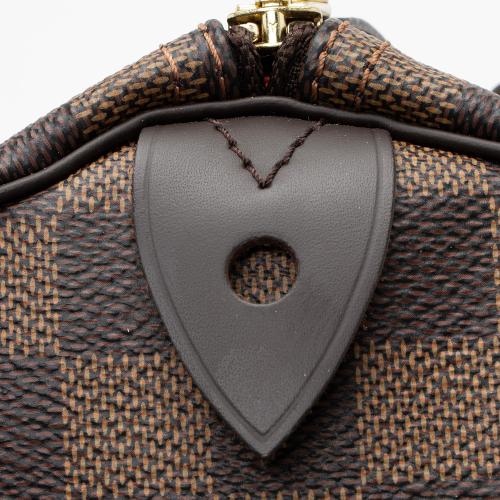 Louis Vuitton Damier Ebene Speedy 30 Satchel