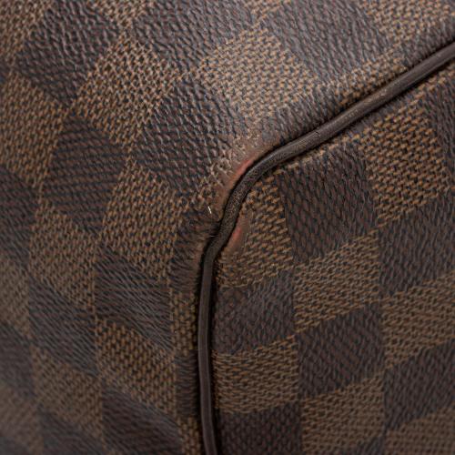 Louis Vuitton Damier Ebene Speedy 35 Satchel