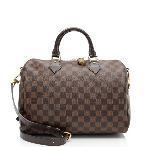 Louis Vuitton Damier Ebene Speedy Bandouliere 30 Satchel