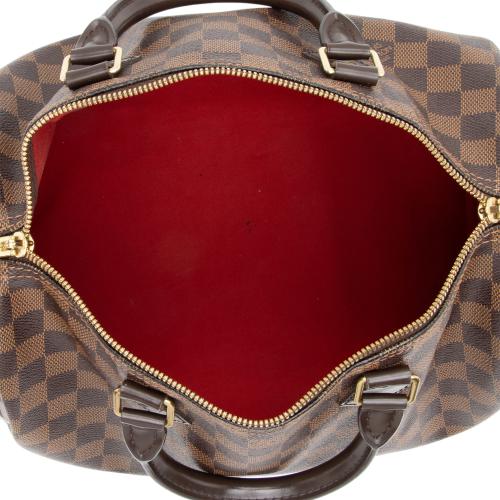 Louis Vuitton Damier Ebene Speedy Bandouliere 30 Satchel