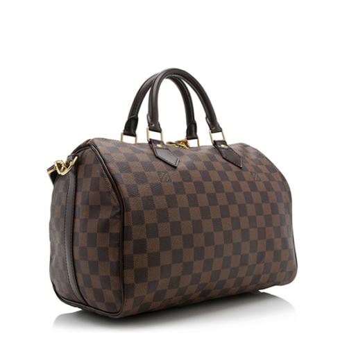 Louis Vuitton Damier Ebene Speedy Bandouliere 30 Satchel