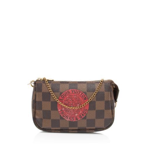 Louis Vuitton Damier Ebene Trunks & Bags Mini Pochette Accessoires