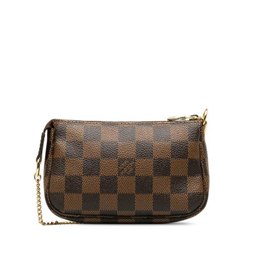 Louis Vuitton Damier Ebene Trunks and Bags Mini Pochette Accessoires