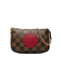 Louis Vuitton Damier Ebene Trunks and Bags Mini Pochette Accessoires