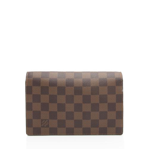 Louis Vuitton Damier Ebene Vavin Chain Wallet