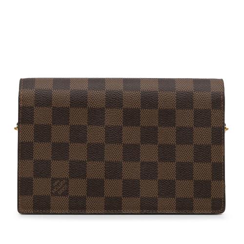 Louis Vuitton Damier Ebene Vavin Wallet on Chain