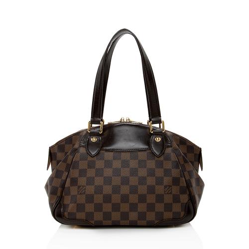 Louis Vuitton Damier Ebene Verona PM Shoulder Bag