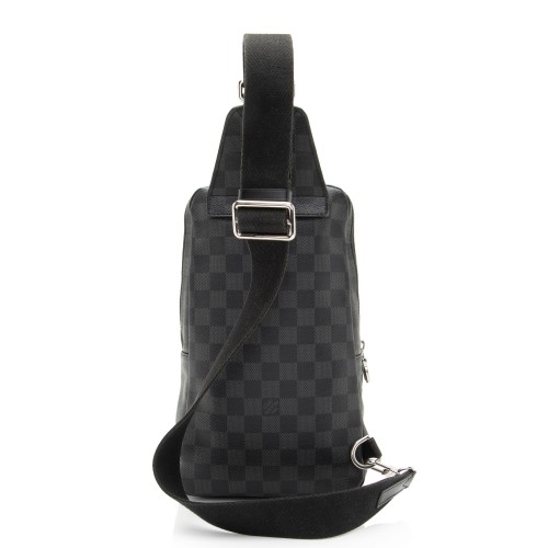 Louis vuitton avenue sling bag damier graphite best sale