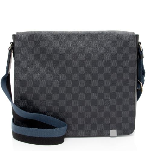 Louis Vuitton Damier Graphite District MM Messenger