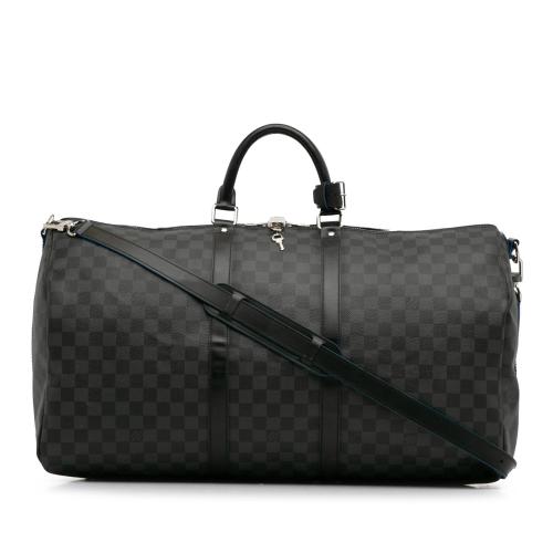 Louis Vuitton Damier Graphite Keepall Bandouliere 55