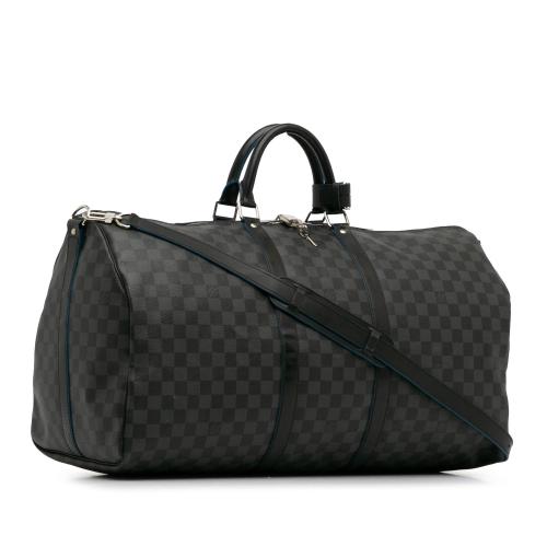 Louis Vuitton Damier Graphite Keepall Bandouliere 55