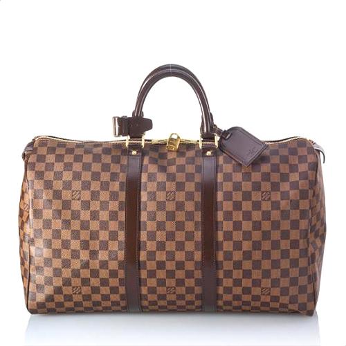 Louis Vuitton Damier Ebene Keepall 50 Duffle