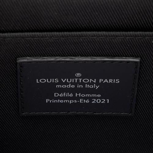 Louis Vuitton Limited Edition Damier Distorted Flap Soft Trunk Messenger