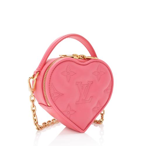 Louis Vuitton Embroidered Monogram Pop My Heart Bag Pouch