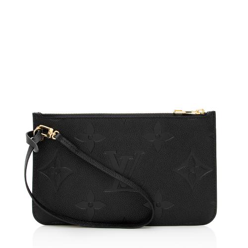 Louis Vuitton Giant Monogram Empreinte Neverfull MM Pochette