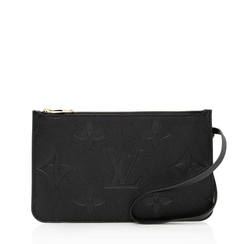 Louis Vuitton Giant Monogram Empreinte Neverfull MM Pochette