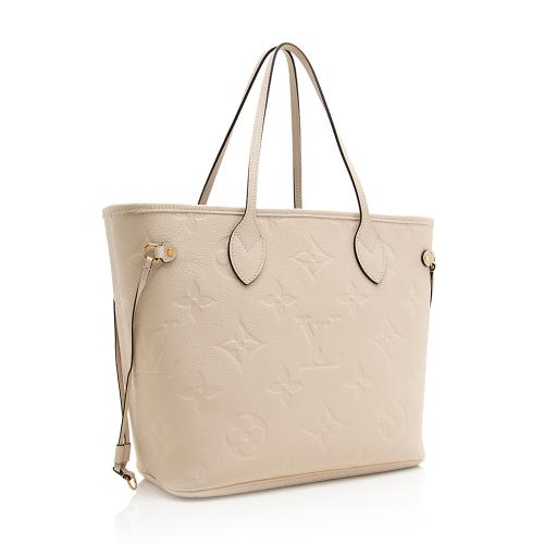 Louis Vuitton Giant Monogram Empreinte Neverfull MM Tote